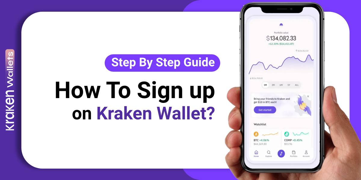 Sign up Kraken Wallet