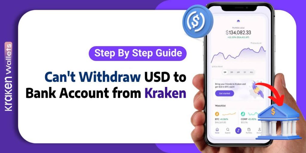 Can’t Withdraw USD to My Bank Account from Kraken?