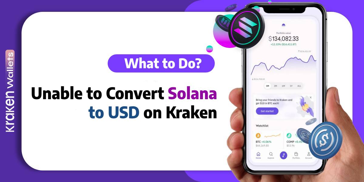 Convert Solana to USD on Kraken