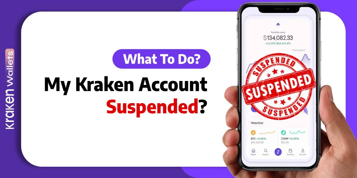 kraken Account suspended